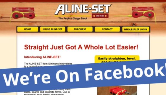 The BLÜ Group partners with ALINE-SET and helps them get on Facebook.