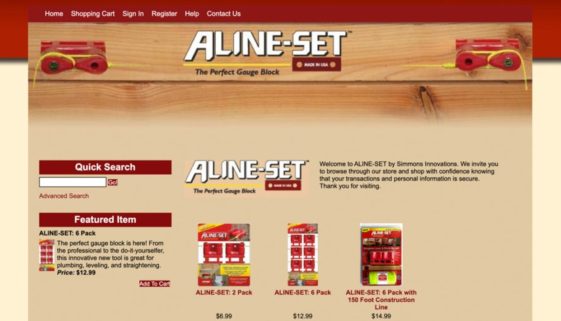 The BLÜ Group partners with ALINE-SET and creates a new online store for them.