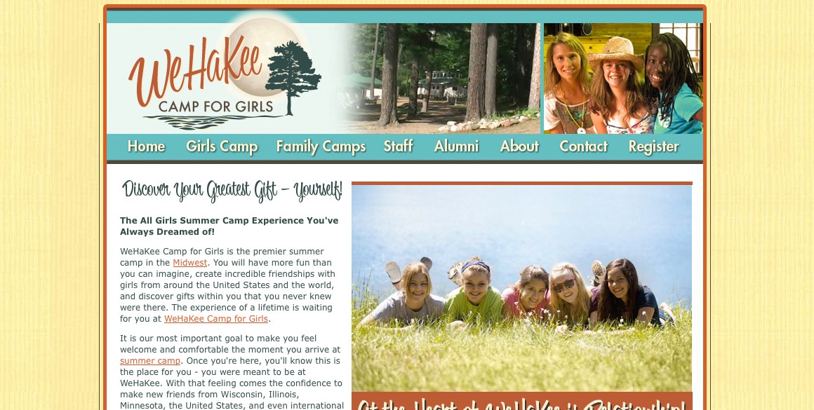 WeHaKee Camp for Girls Launches Marketing Campaign | The BLU Group