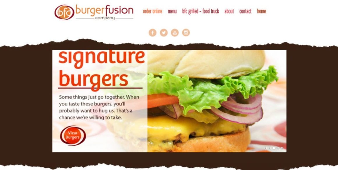 The BLÜ Group partners with Burger Fusion Company and creates a new website for them.