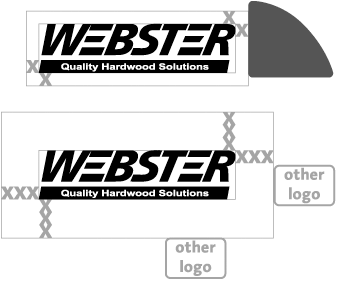 Webster Logo: Clear Space