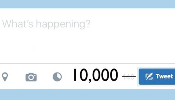 Twitter character limit