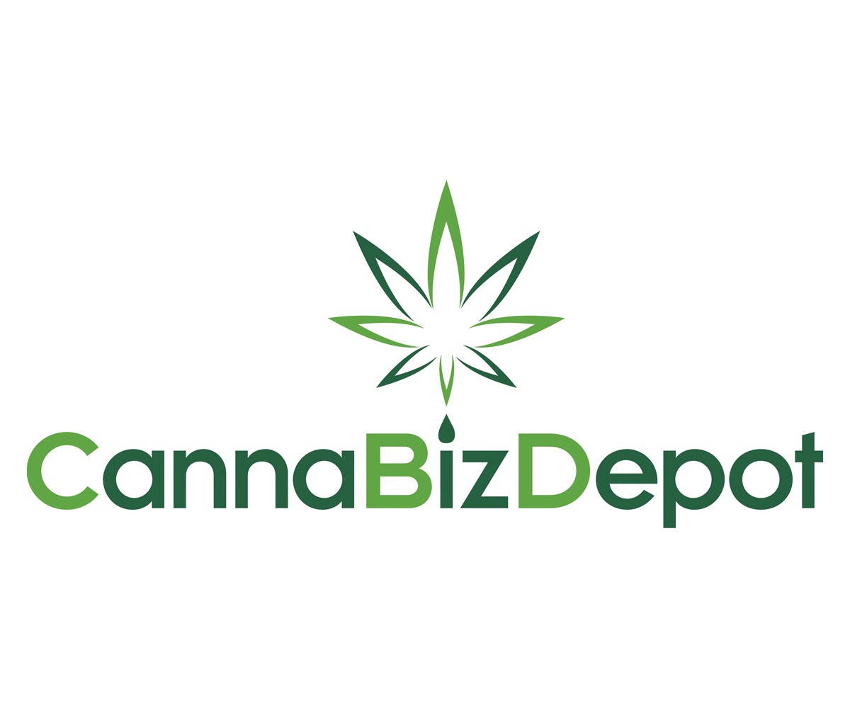 The BLÜ Group Client: CannaBiz Depot - Hemp and CBD Retail Store Logo