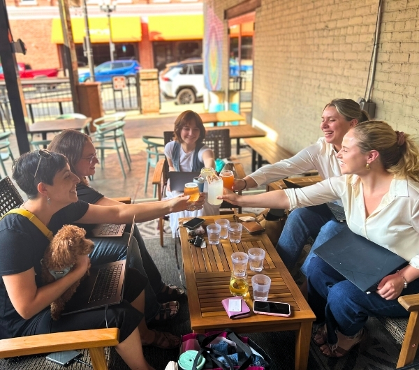 Working Happy Hour at Grounded