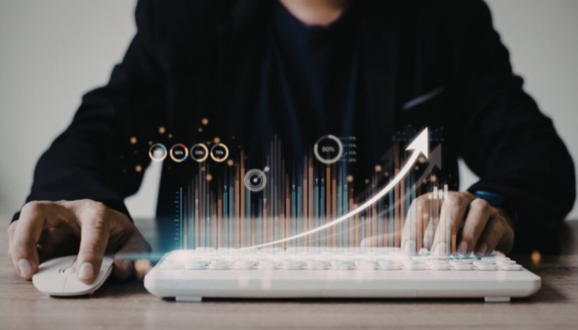 the-blu-group-advertising-&-marketing-digital-marketing-trends-every-business-should-watch-2026-man-on-keyboard-analytics